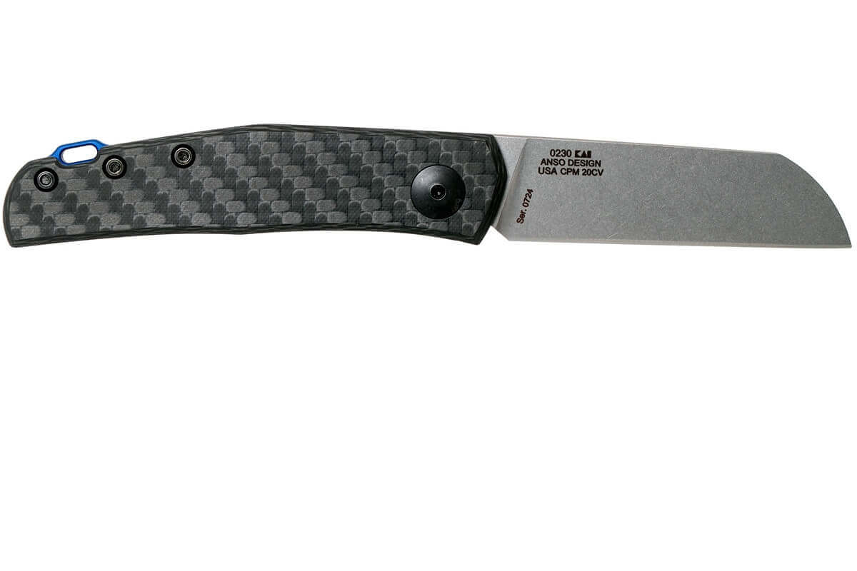 Couteau pliant Zero Tolerance ZT0230 manche fibre de carbone 9,5cm