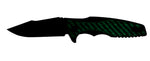 Couteau pliant Zero Tolerance ZT0393GLCF manche fibre de carbone phosphorescente et titane 12,1cm