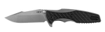 Couteau pliant Zero Tolerance ZT0393GLCF manche fibre de carbone phosphorescente et titane 12,1cm
