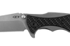 Couteau pliant Zero Tolerance ZT0393GLCF manche fibre de carbone phosphorescente et titane 12,1cm