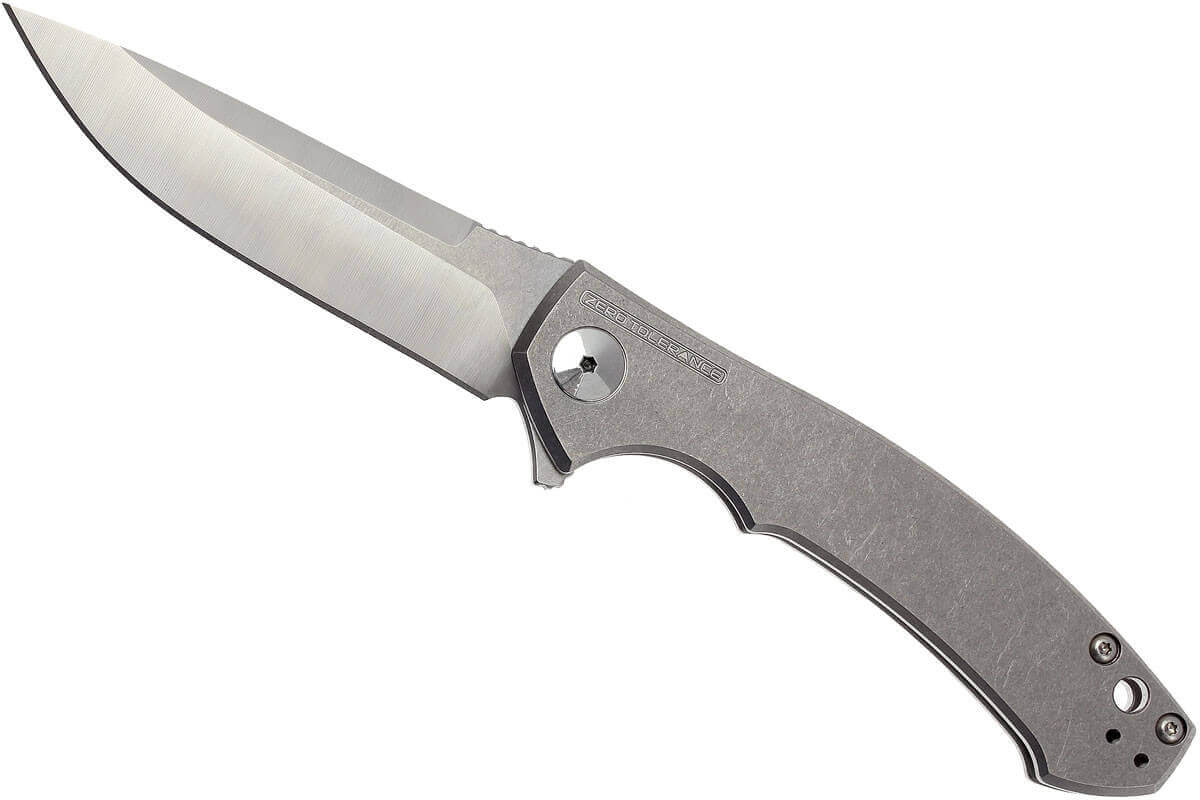 Couteau pliant Zero Tolerance ZT0450 manche titanium 10,4cm