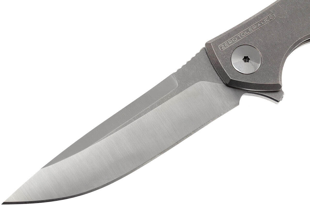 Couteau pliant Zero Tolerance ZT0450 manche titanium 10,4cm