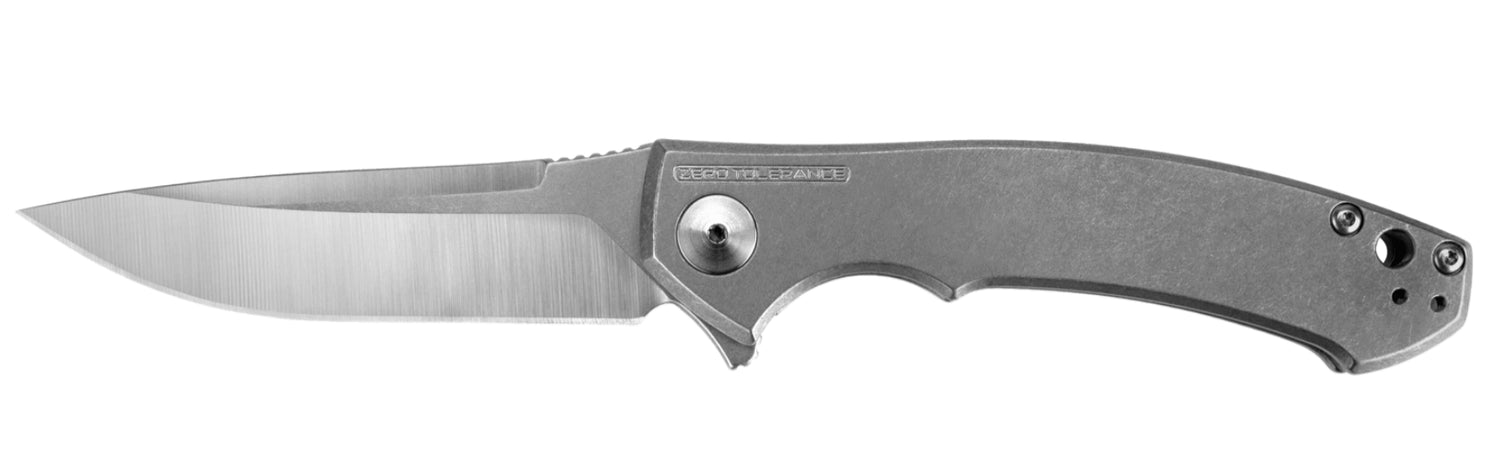 Couteau pliant Zero Tolerance ZT0450 manche titanium 10,4cm