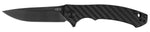 Couteau pliant Zero Tolerance ZT0450CF manche fibre de carbone et titanium noir 10,4cm
