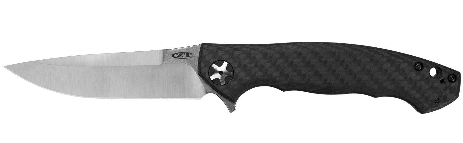 Couteau pliant Zero Tolerance ZT0452CF manche fibre de carbone et titanium 13,2cm