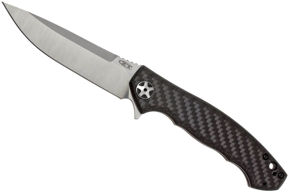Couteau pliant Zero Tolerance ZT0452CF manche fibre de carbone et titanium 13,2cm