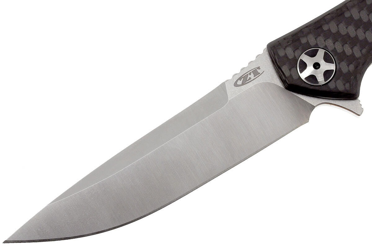 Couteau pliant Zero Tolerance ZT0452CF manche fibre de carbone et titanium 13,2cm
