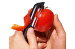 Eplucheur à tomate et peaux fines OXO lame oscillante dentelée