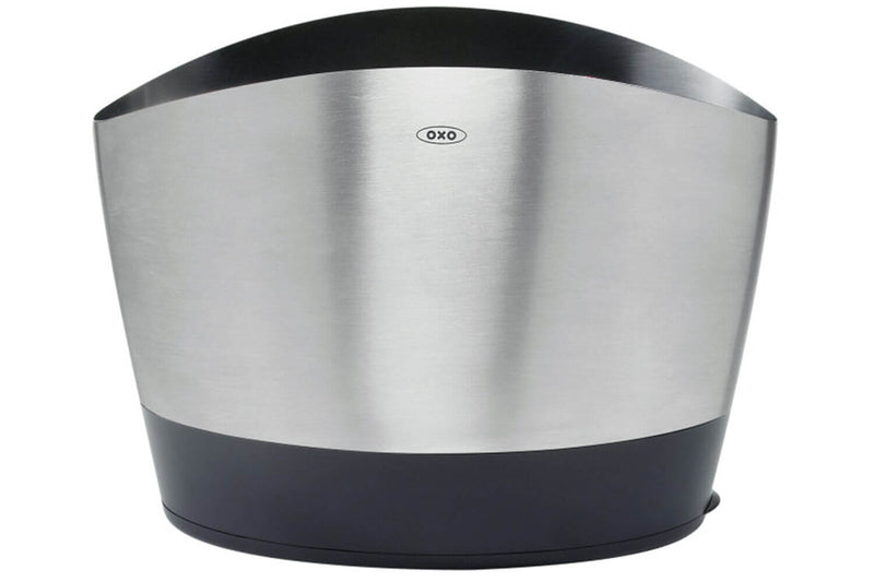 Pot à ustensiles en inox brossé OXO