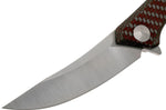 Couteau pliant Zero Tolerance ZT0462 manche fibre de carbone et titanium 13,3cm