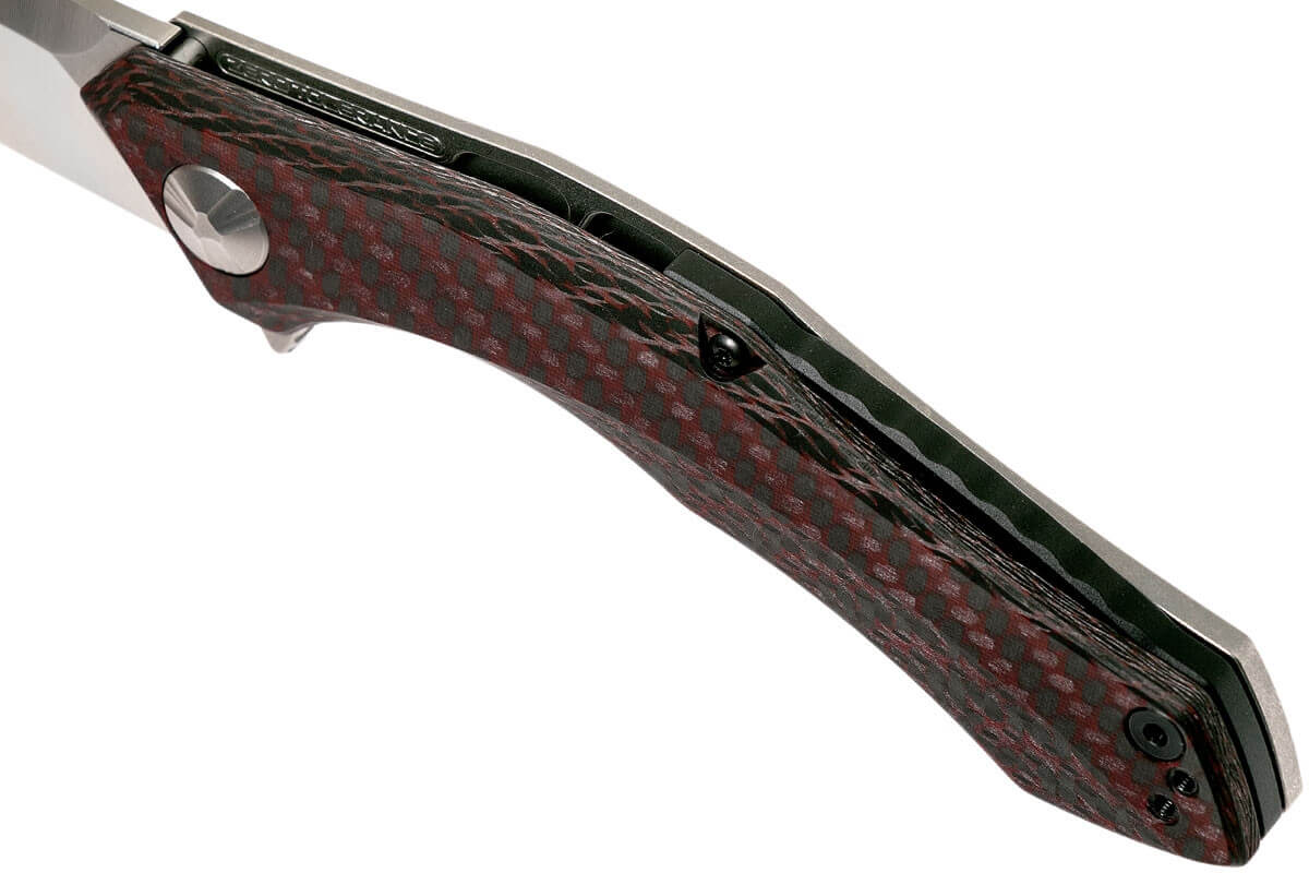 Couteau pliant Zero Tolerance ZT0462 manche fibre de carbone et titanium 13,3cm