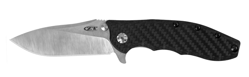 Couteau pliant Zero Tolerance ZT0562CF manche fibre de carbone et titanium 12,2cm