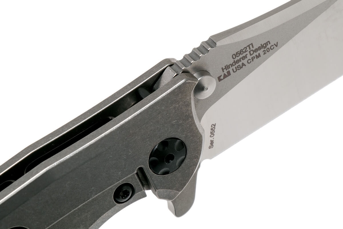 Couteau pliant Zero Tolerance ZT0562TI manche en titane 12,2cm