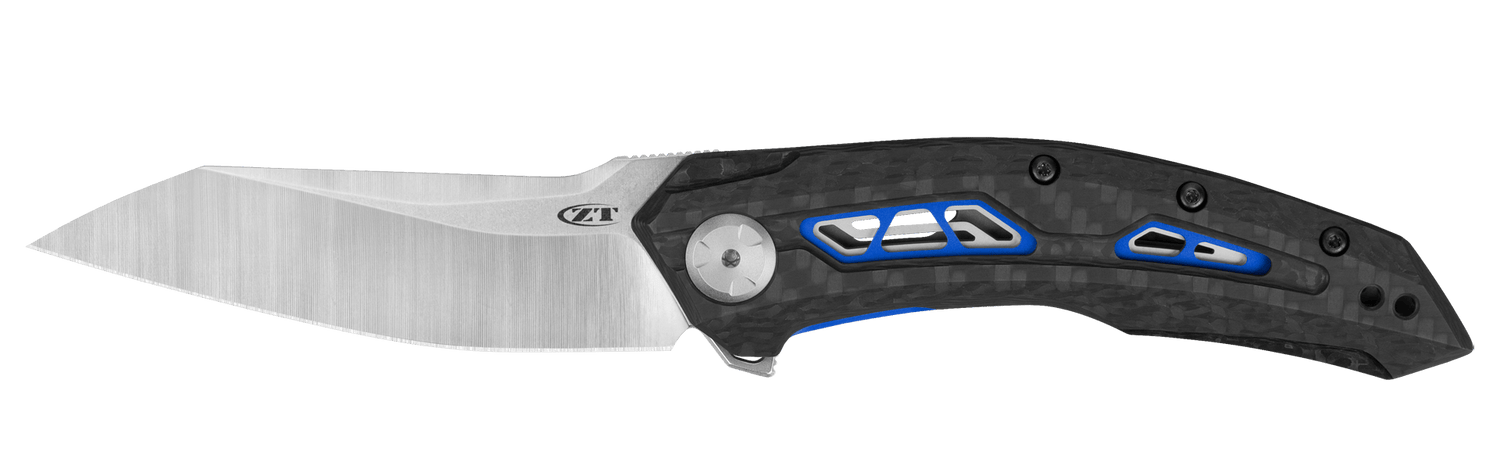 Couteau pliant Zero Tolerance ZT0762 manche fibre de carbone 12,1cm