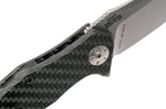 Couteau pliant Zero Tolerance ZT0770CF manche fibre de carbone 10,9cm
