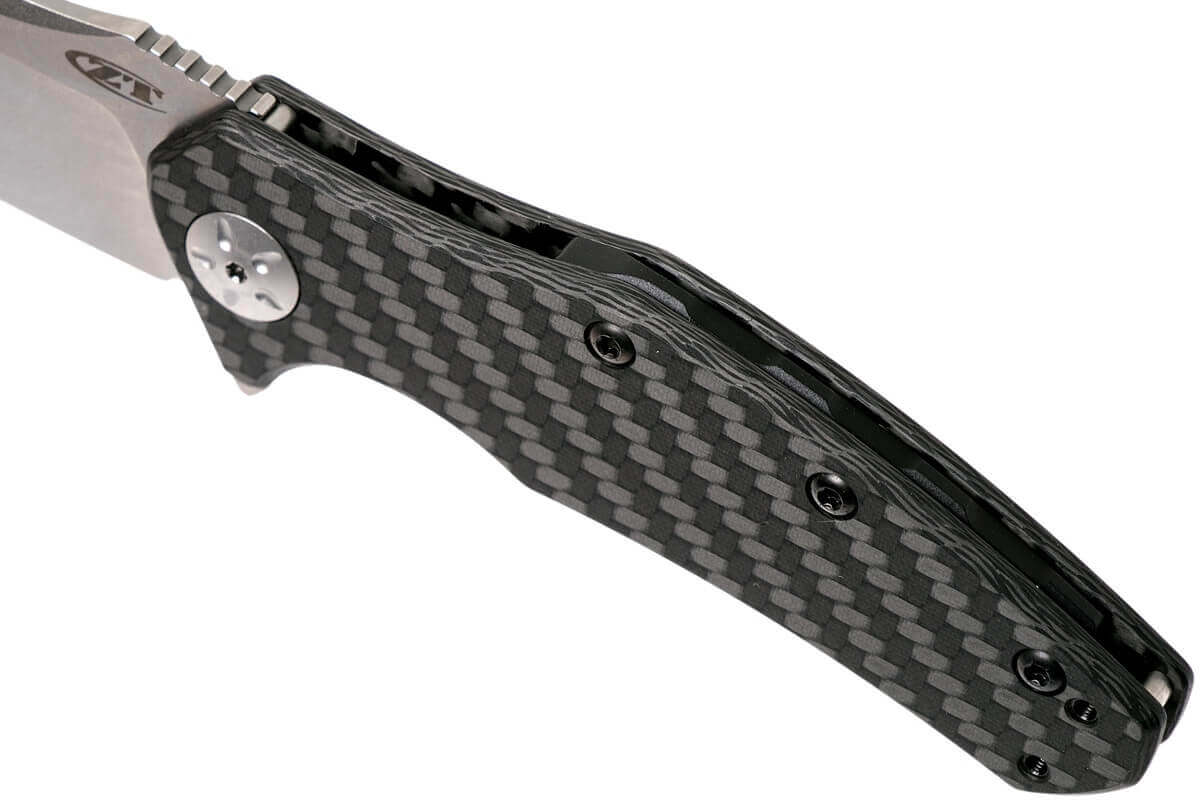 Couteau pliant Zero Tolerance ZT0770CF manche fibre de carbone 10,9cm