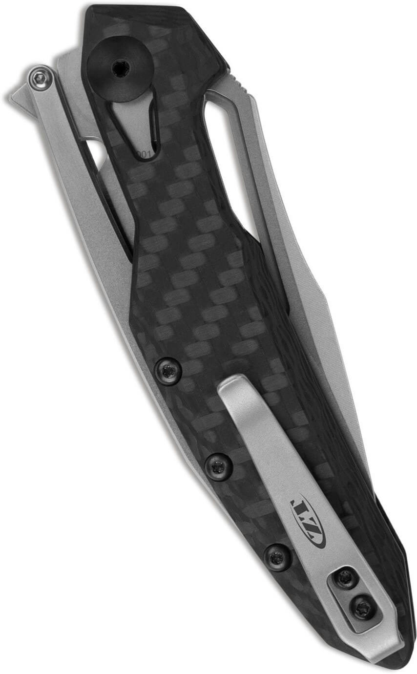 Couteau pliant Zero Tolerance ZT0990 manche squelette à pont flottant 11,2cm