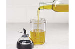 Shaker à vinaigrette OXO 236ml - Noir
