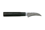 Couteau bec d'oiseau Tojiro Shippu Black Damas lame 7cm
