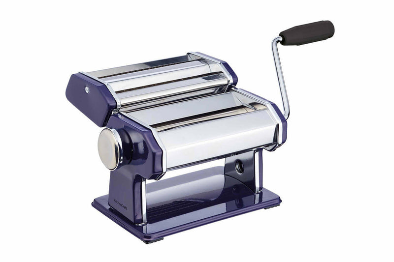 Machine à pâtes Kitchencraft World of Flavours en inox - Bleu