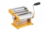 Machine à pâtes Kitchencraft World of Flavours en inox - Jaune