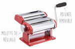 Machine à pâtes Kitchencraft World of Flavours en inox - Rouge
