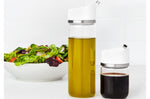 Huilier / vinaigrier OXO en verre avec bec verseur anti goutte