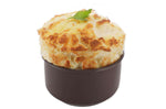 Set 4 moules à soufflés individuels Gobel anti-adhérent - Diamètre 8cm