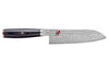 Couteau santoku japonais Miyabi 5000FCD lame 18cm damas 48 couches manche pakkawood