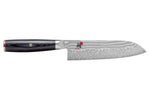 Couteau santoku japonais Miyabi 5000FCD lame 18cm damas 48 couches manche pakkawood