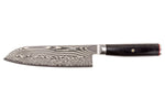 Couteau santoku japonais Miyabi 5000FCD lame 18cm damas 48 couches manche pakkawood