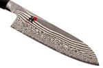 Couteau santoku japonais Miyabi 5000FCD lame 18cm damas 48 couches manche pakkawood