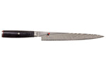 Couteau sujihiki japonais Miyabi 5000FCD lame 24cm damas 48 couches manche pakkawood