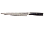 Couteau sujihiki japonais Miyabi 5000FCD lame 24cm damas 48 couches manche pakkawood
