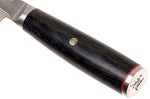 Couteau sujihiki japonais Miyabi 5000FCD lame 24cm damas 48 couches manche pakkawood