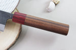 Couteau nakiri japonais artisanal Wusaki Yuzo BS2 17cm