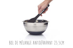 Set de 3 bols en acier inox Kitchencraft MasterClass Smart Space empilables
