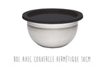 Set de 3 bols en acier inox Kitchencraft MasterClass Smart Space empilables