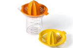 Presse agrumes OXO citron et orange avec récipient doseur