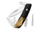 Couteau multifonction SWIZA TT03 Léopard 11 fonctions 95mm