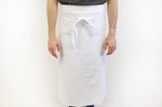 Tablier de cuisinier chef Deren 100% coton blanc