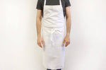 Tablier valet professionnel 100% coton blanc 100 x 100cm