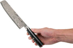 Couteau Nakiri japonais Miyabi 5000FCD lame 17cm damas 48 couches manche pakkawood