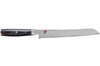 Couteau à pain japonais Miyabi 5000FCD lame 24cm damas 48 couches manche pakkawood