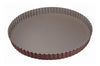 Tourtière ronde cannelée Gobel anti-adhérent fond fixe - Diamètre 26cm