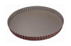 Tourtière ronde cannelée Gobel anti-adhérent fond fixe - Diamètre 20cm