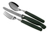 Set de 3 couverts Victorinox Swiss Classic pliant - Noir