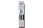 Set de 3 couverts Victorinox Swiss Classic pliant - Noir