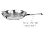 Poêle Cristel Casteline Amovible en inox