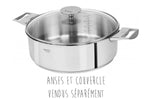 Sauteuse Cristel Casteline Amovible en inox